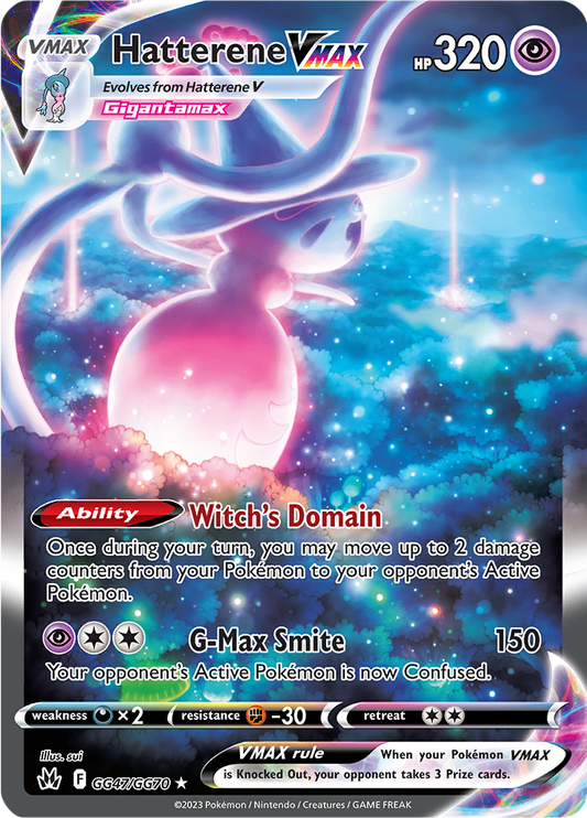 Hatteren VMAX - #GG47/GG60 - Pokémon Sword & Shield - Crown Zenith