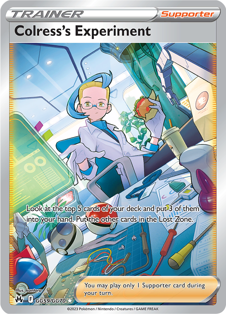Colress's Experiment - #GG59/GG60 - Sword & Shield - Crown Zenith