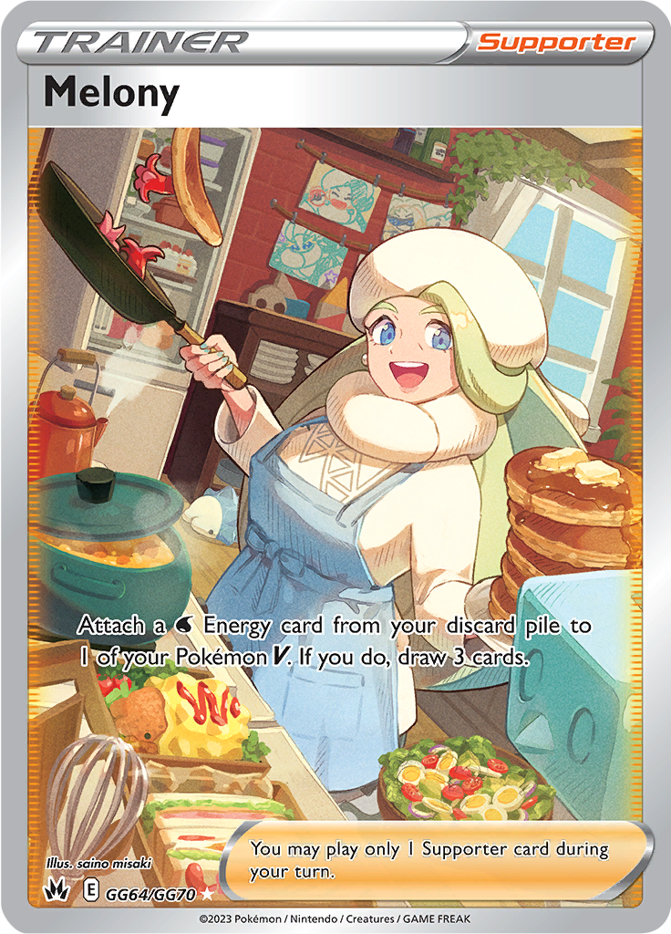 Melony - #GG64/GG60 - Sword & Shield - Crown Zenith