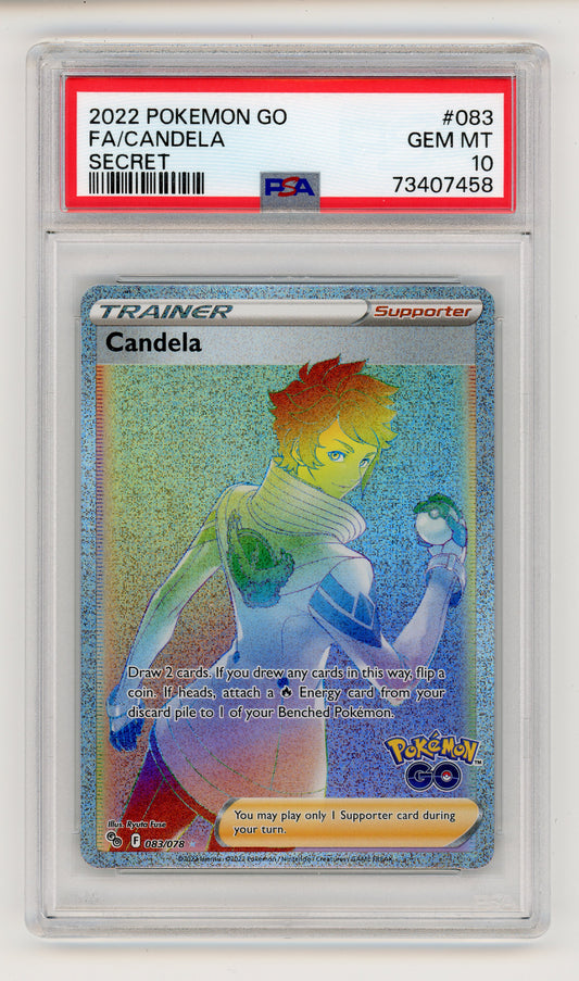 Candela - #83 PSA 10 - Pokémon Sword & Shield: Pokémon Go