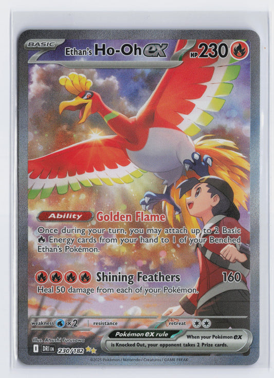 Ethan's Ho-Oh ex - #230/182 - Pokémon Scarlet & Violet - Destined Rivals