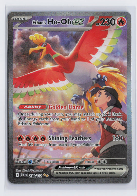 Ethan's Ho-Oh ex - #230/182 - Pokémon Scarlet & Violet - Destined Rivals