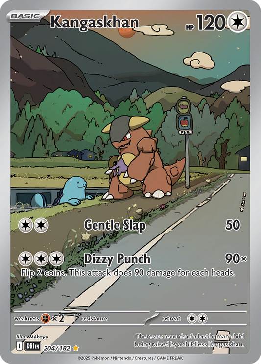 Kangaskhan - #204/182 - Pokémon Scarlet & Violet - Destined Rivals