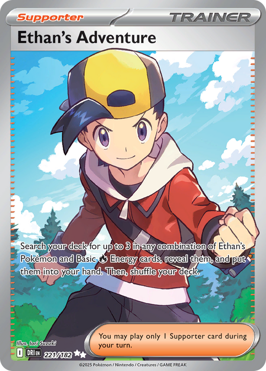 Ethan's Adventure - #221/182 - Pokémon Scarlet & Violet - Destined Rivals