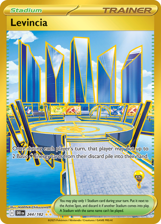 Levincia - #244/182 - Pokémon Scarlet & Violet - Destined Rivals