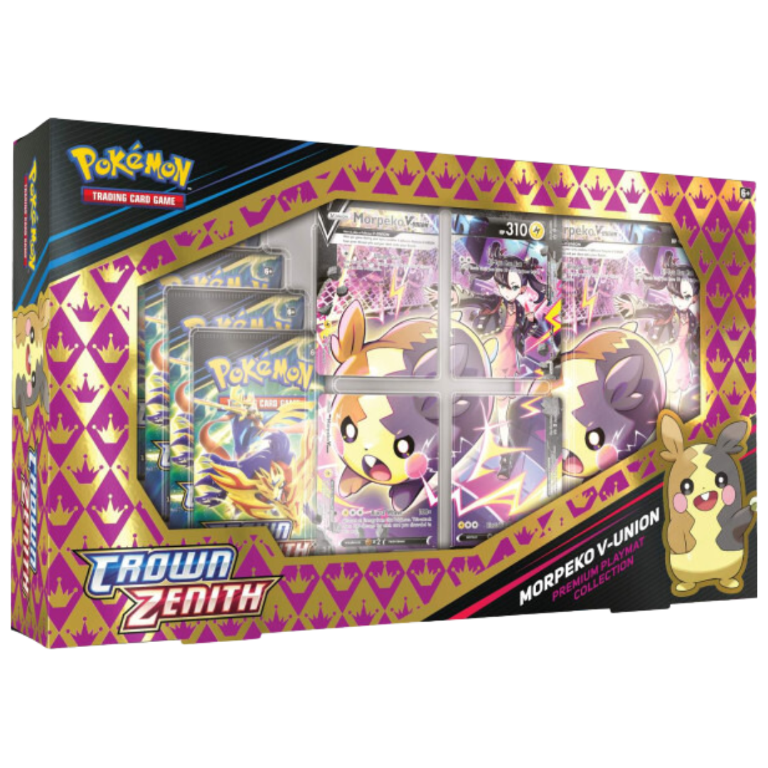 Pokémon Crown Zenith: Morpeko V Union Premium Collection
