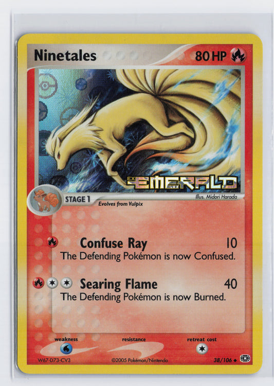 Ninetales - #38/106 - Pokémon EX Series - EX Emerald