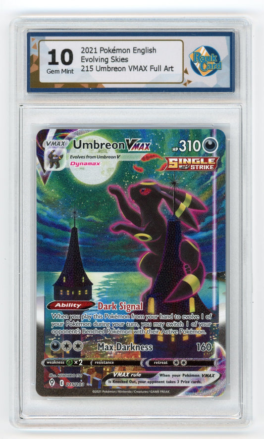 Umbreon VMAX - #215/203 RaukCard 10 - Pokémon Sword & Shield - Evolving Skies