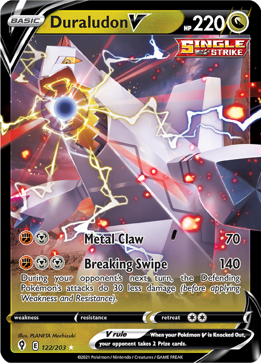 Duraludon V - #122/203 - Pokémon Sword & Shield - Evolving Skies