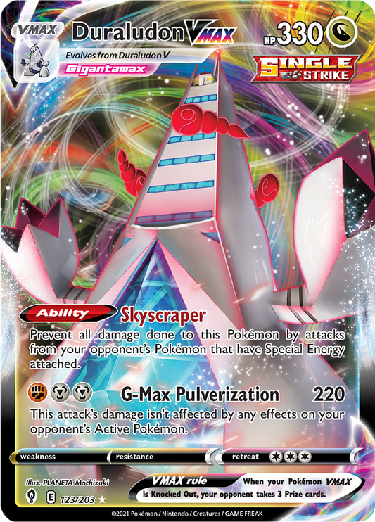 Duraludon VMAX - #123/203 - Pokémon Sword & Shield - Evolving Skies