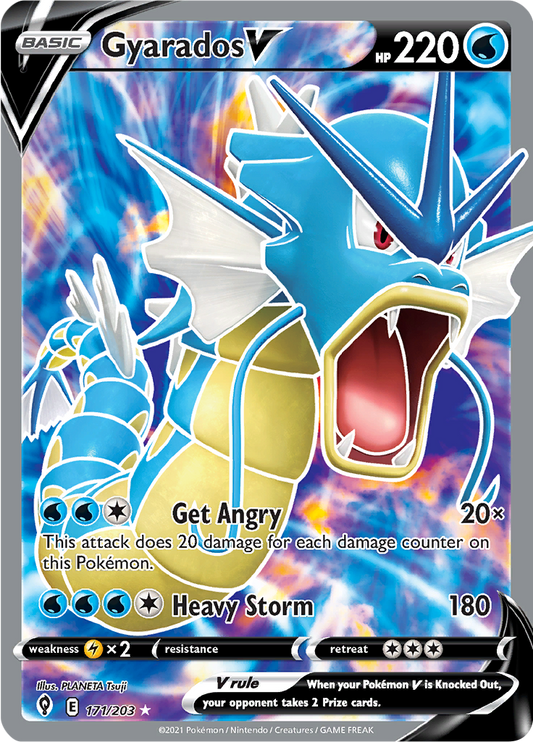 Gyarados  - #171/203 - Pokémon Sword & Shield - Evolving Skies
