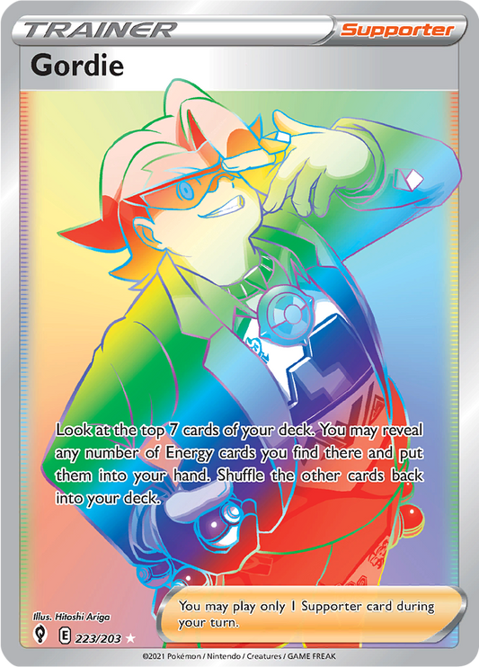 Gordie - #223/203 - Pokémon Sword & Shield - Evolving Skies
