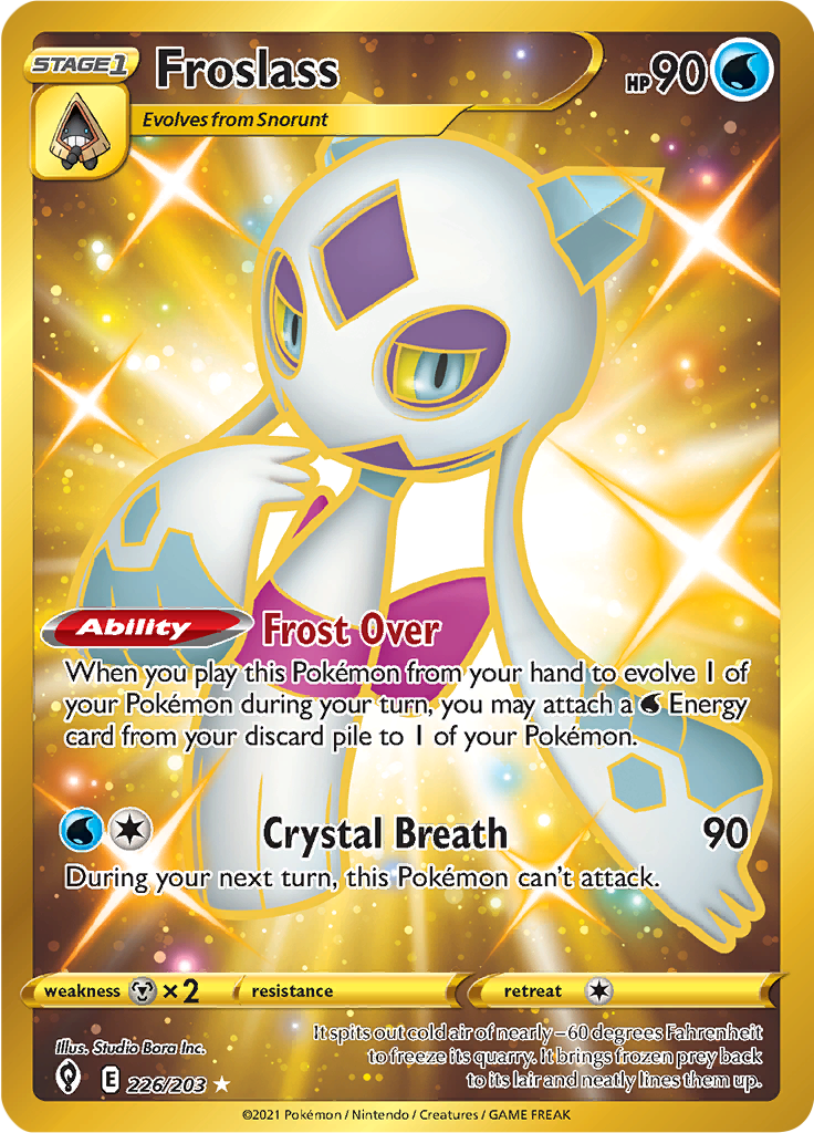 Froslass - #226/203 - Pokémon Sword & Shield - Evolving Skies
