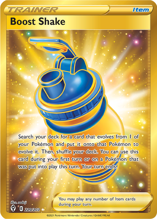 Boost Shake - #229/203 - Pokémon Sword & Shield - Evolving Skies