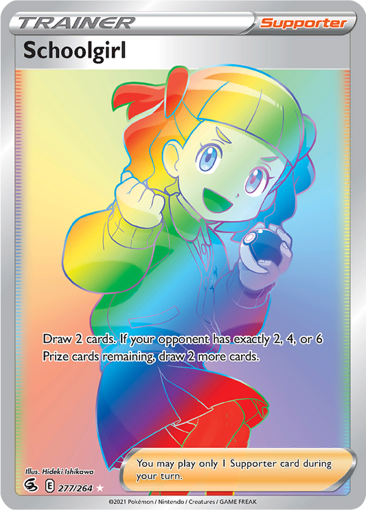 Schoolgirl - #277/264 - Pokémon Sword & Shield - Fusion Strike