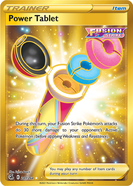 Power Tablet - #281/264 - Pokémon Sword & Shield - Fusion Strike