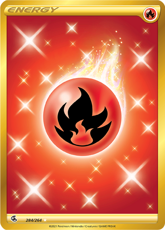 Fire Energy - #284/264 - Pokémon Sword & Shield - Fusion Strike