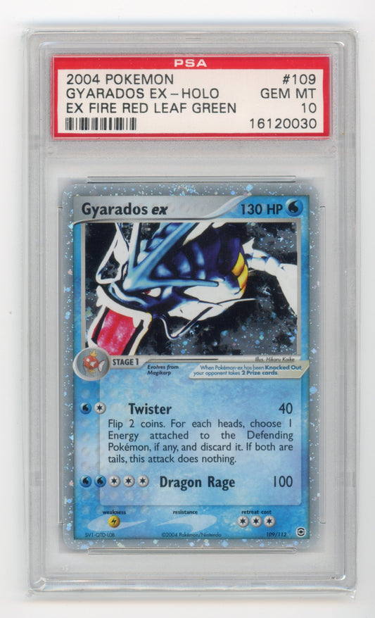 Gyarados EX Holo - #102 PSA 10 - Pokémon EX: FireRed & LeafGreen