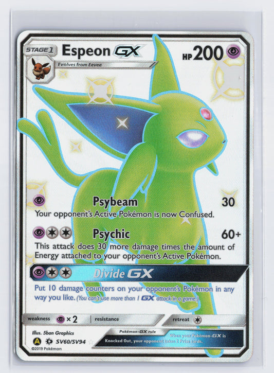 Espeon GX - #SV60/SV94 - Pokémon Sun & Moon - Hidden Fates