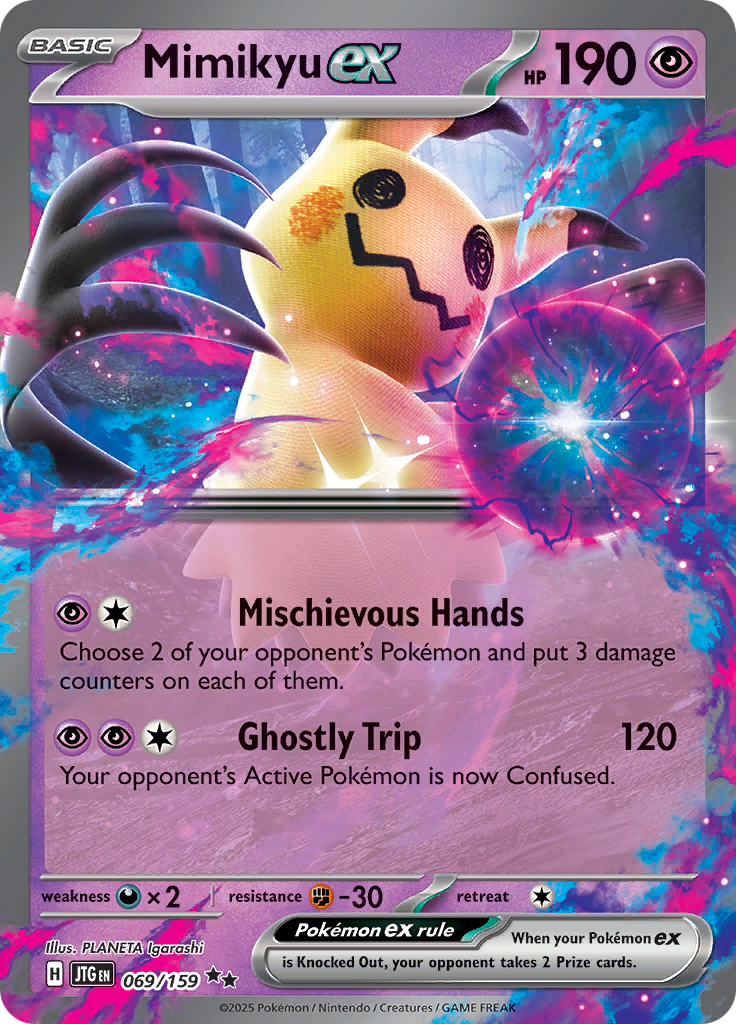 Mimikyu ex - #69/159 - Pokémon Scarlet & Violet - Journey Together