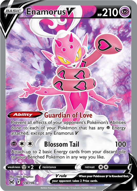Enamorus V - #178/196 - Pokémon Sword & Shield - Lost Origin