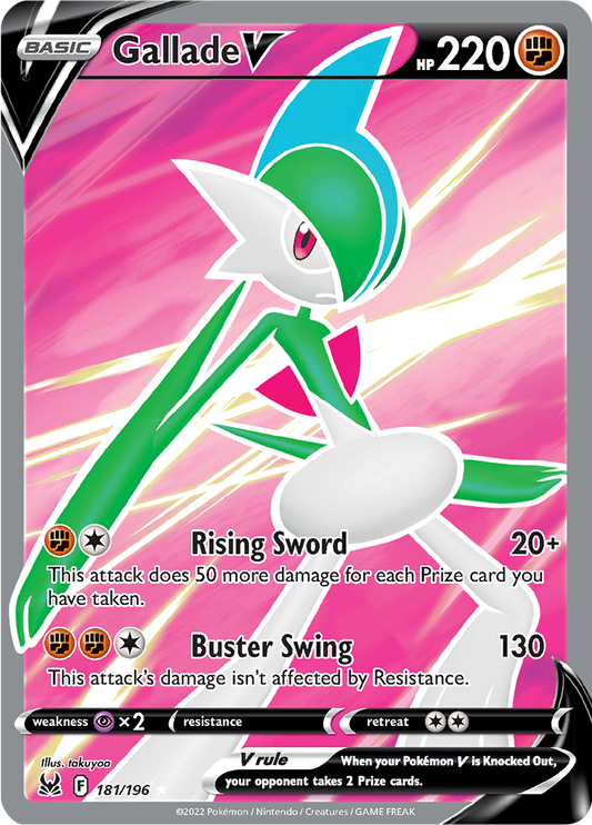 Gallade V - #181/196 - Pokémon Sword & Shield - Lost Origin