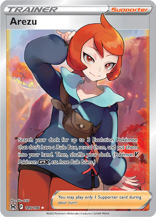 Arezu - #189/196 - Pokémon Sword & Shield - Lost Origin