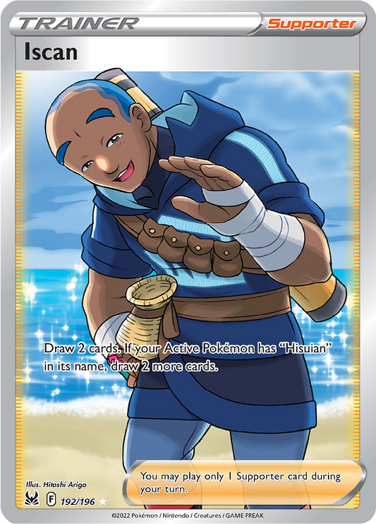 Iscan - #192/196 - Pokémon Sword & Shield - Lost Origin