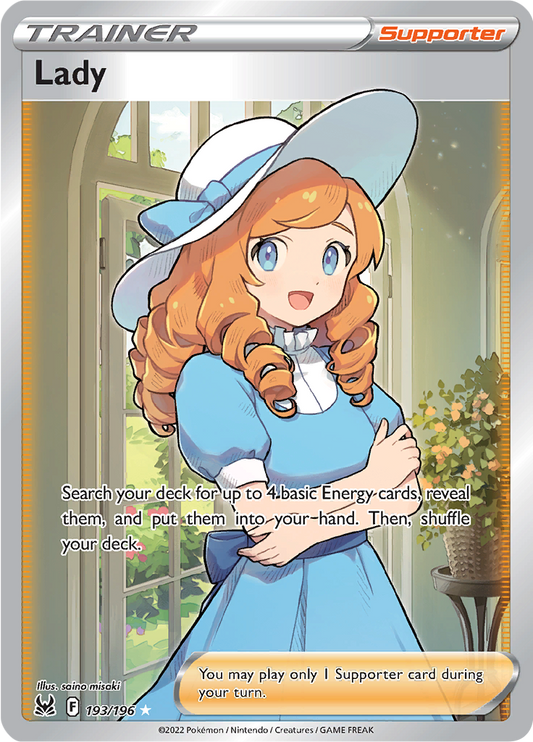 Lady - #193/196 - Pokémon Sword & Shield - Lost Origin