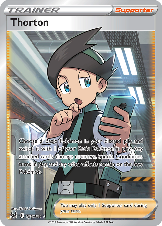 Thorton - #195/196 - Pokémon Sword & Shield - Lost Origin