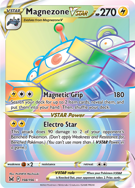 Magnezone VSTAR - #198/196 - Pokémon Sword & Shield - Lost Origin