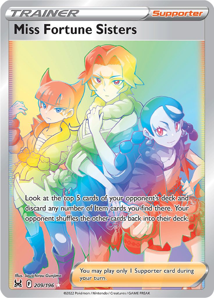 Miss Fortune Sisters - #209/196 - Pokémon Sword & Shield - Lost Origin