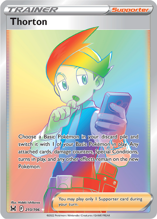 Thorton - #210/196 - Pokémon Sword & Shield - Lost Origin