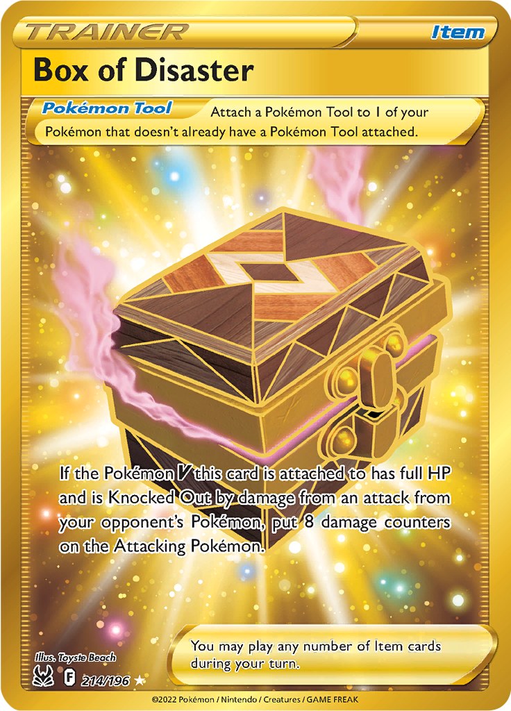 Box of Disaster - #214/196 - Pokémon Sword & Shield - Lost Origin