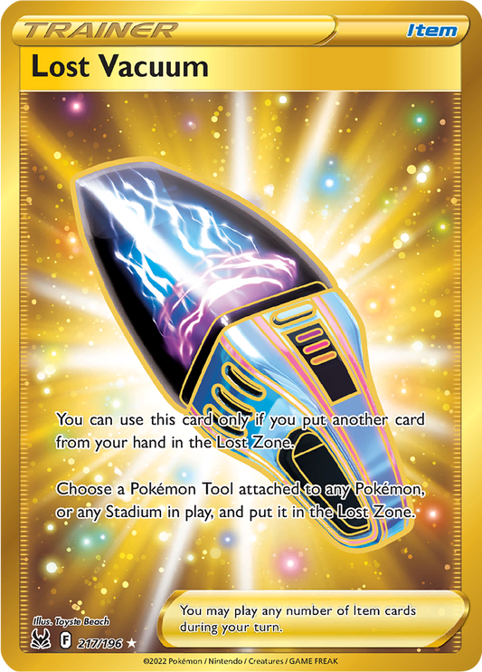 Lost Vacuum - #217/196 - Pokémon Sword & Shield - Lost Origin