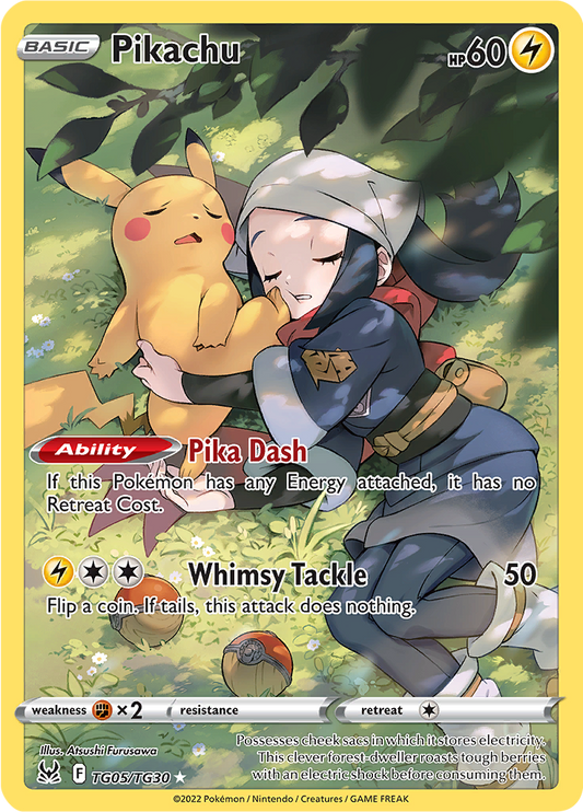 Pikachu - #TG5/TG30 - Pokémon Sword & Shield - Lost Origin