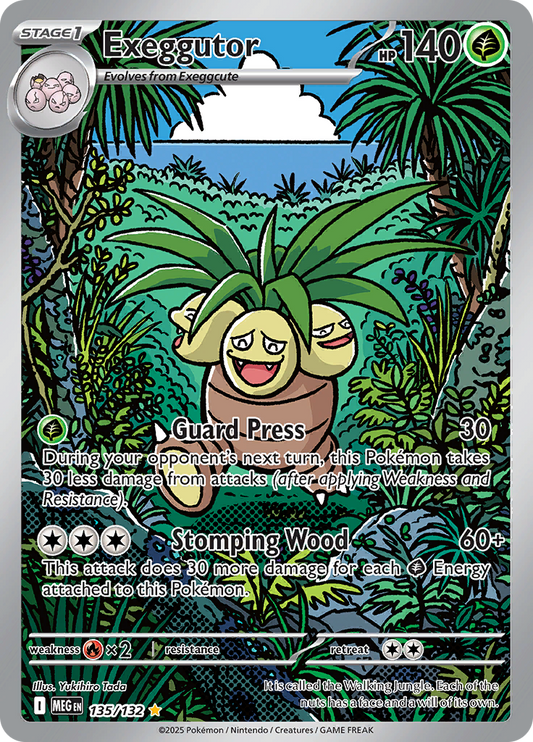 Exeggutor - #135/132 - Mega Evolution - Base