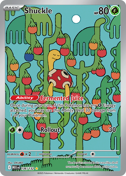 Shuckle - #136/132 - Mega Evolution - Base