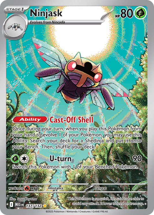 Ninjask - #137/132 - Mega Evolution - Base