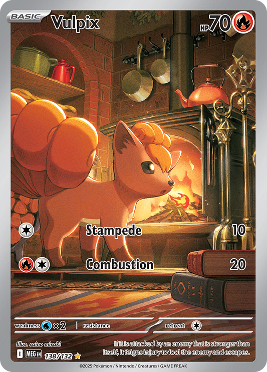 Vulpix - #138/132 - Mega Evolution - Base