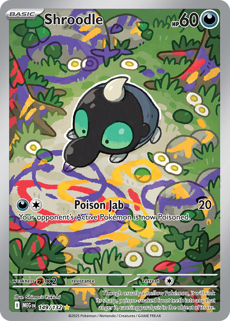 Shroodle - #149/132 - Mega Evolution - Base