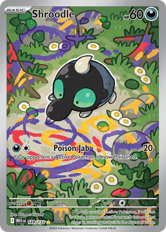 Shroodle - #149/132 - Mega Evolution - Base
