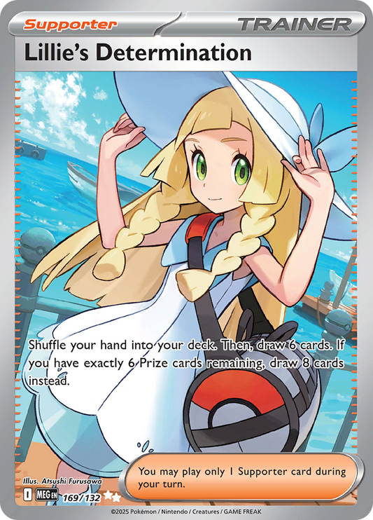 Lillie's Determination - #169/132 - Mega Evolution - Base