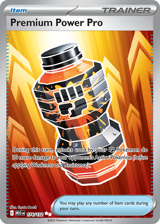 Premium Power Pro - #174/132 - Mega Evolution - Base