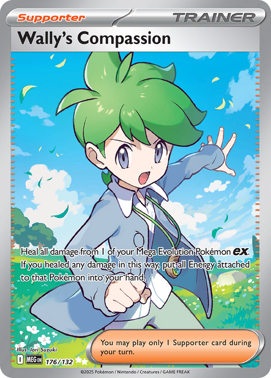Wally's Compassion - #176/132 - Mega Evolution - Base