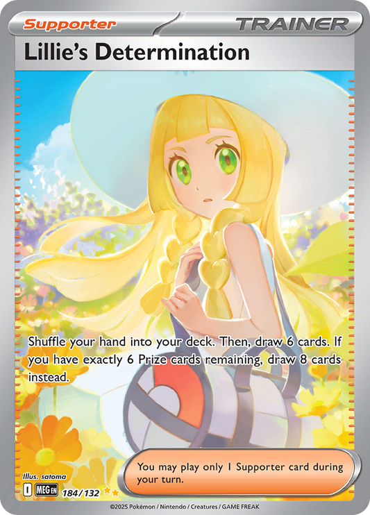 Lillie's Determination - #184/132 - Mega Evolution - Base