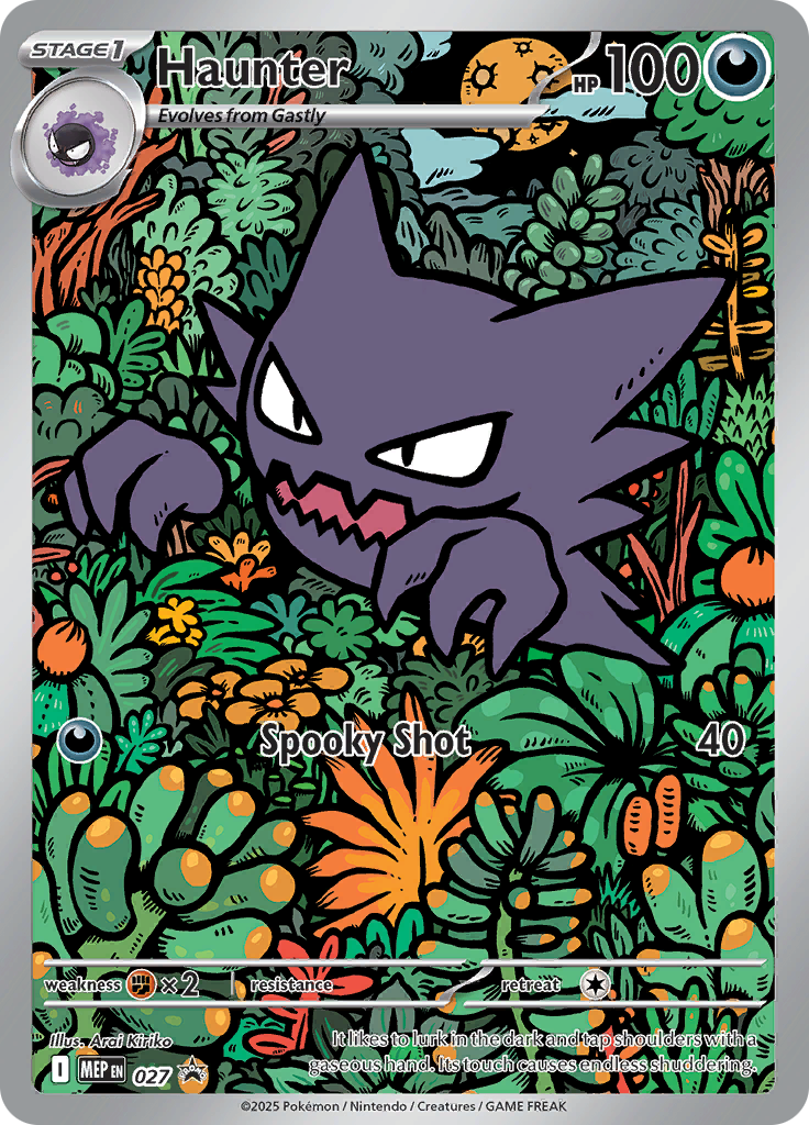 Haunter - #MEP027 - Pokémon Mega Evolution - Promo