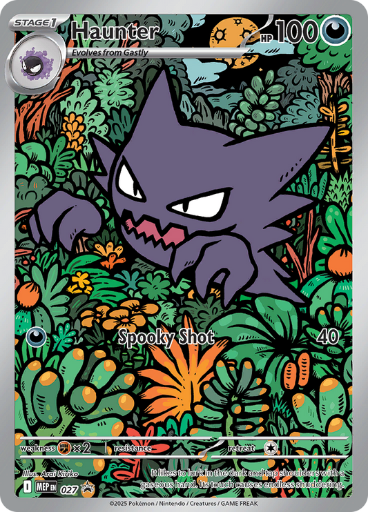 Haunter - #MEP027 - Pokémon Mega Evolution - Promo