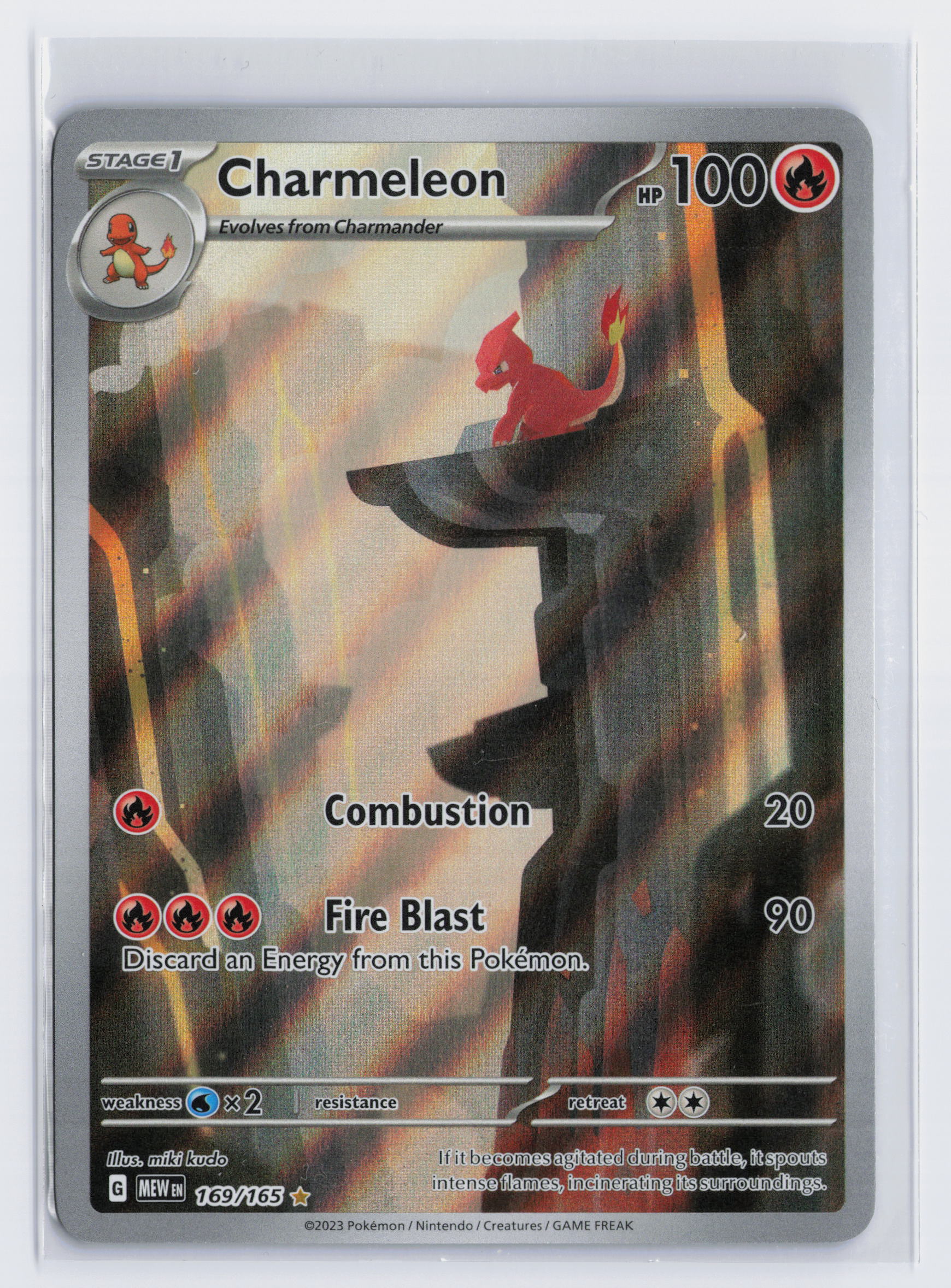 Charmeleon - #169/165 - Pokémon Scarlet & Violet - 151