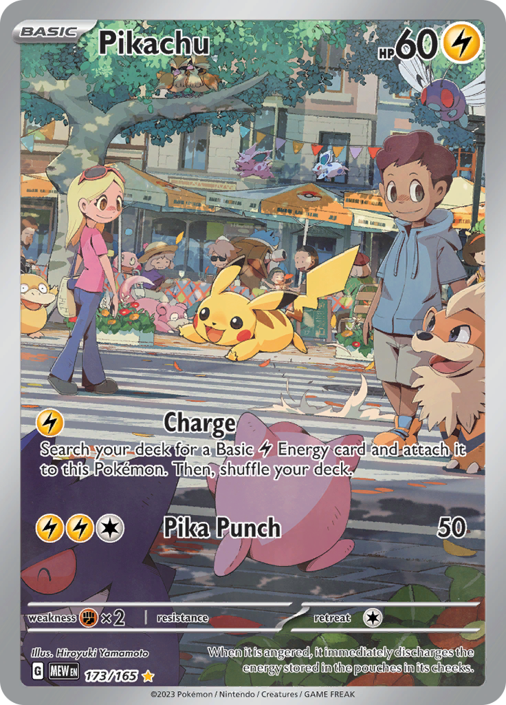 Pikachu - #173/165 - Pokémon Scarlet & Violet - 151